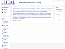 Tablet Screenshot of iheal.iasishealthcare.com